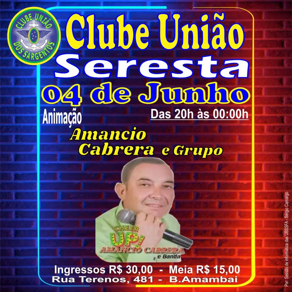 Seresta Baile dia 04/06/2025